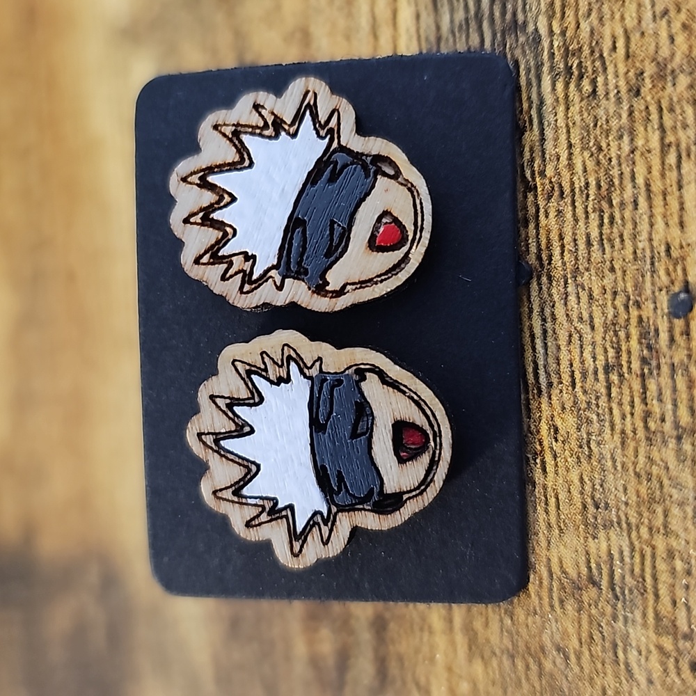 Gojo Stud Earrings Jujutsu Kaisen